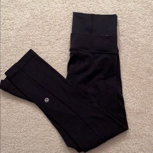 Plain black lululemon pants
